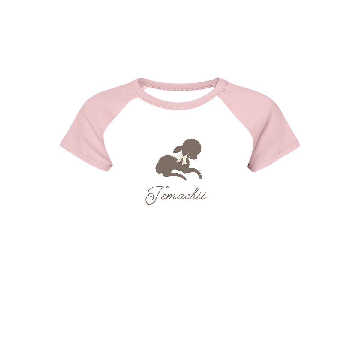 Pink Lamb Baby Tee